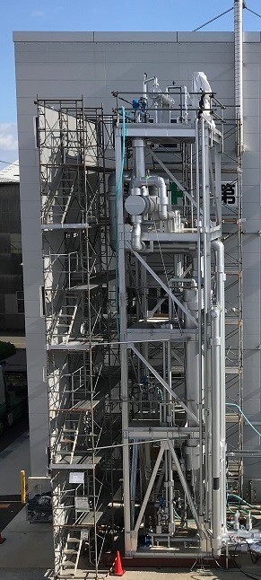 ヒートポンプ式蒸留